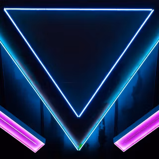 Triangles 4k wallpaper