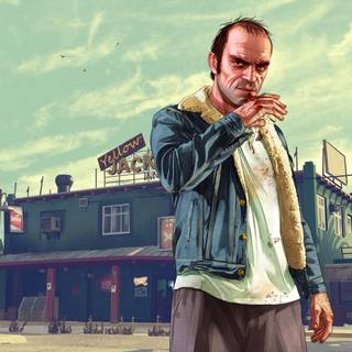 GTA V characters wallpaper