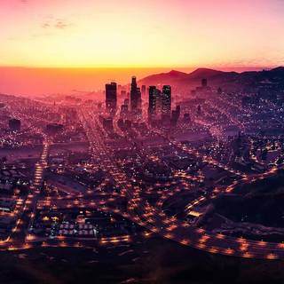 GTA sunset wallpaper