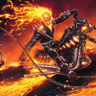 Ghost Rider HD 4k wallpaper