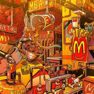 McDonald’s phone wallpaper