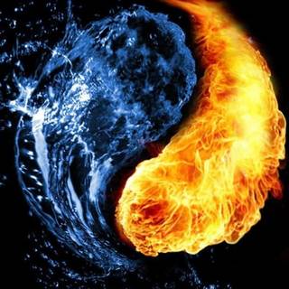 Fire element iPhone wallpaper