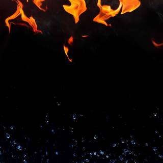 Fire element iPhone wallpaper