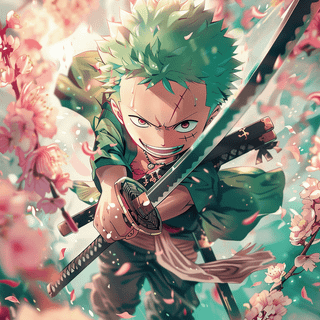 Zoro manga phone wallpaper