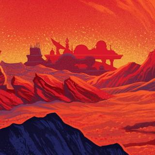 Starfield phone wallpaper