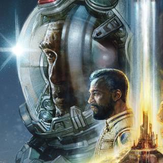 Starfield phone wallpaper