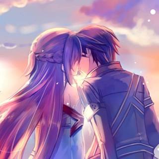 Anime couples phone wallpaper