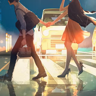 Anime couples phone wallpaper