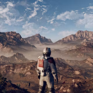 Starfield phone wallpaper