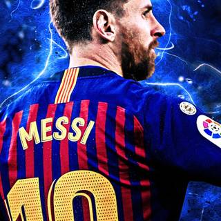 Messi Barcelona phone wallpaper