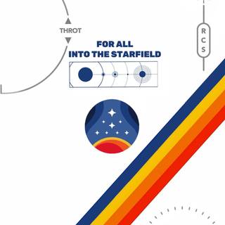 Starfield phone wallpaper