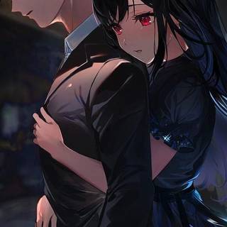 Anime couples phone wallpaper