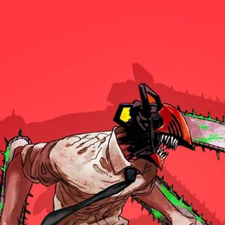 Power Chainsaw Man iPhone wallpaper