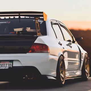 Mitsubishi Lancer phone wallpaper