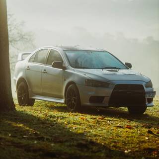 Mitsubishi Lancer phone wallpaper