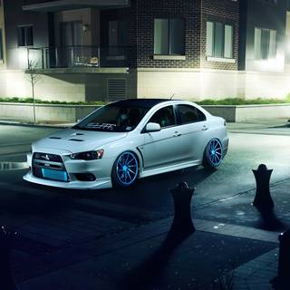 Lancer Evolution 4k wallpaper