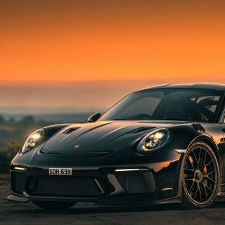 Car black phone wallpaper