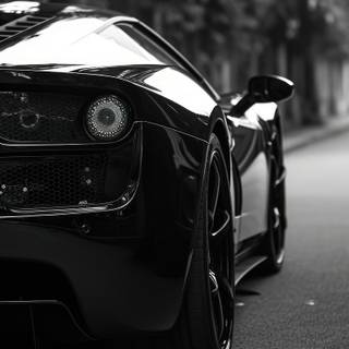 Car black phone wallpaper