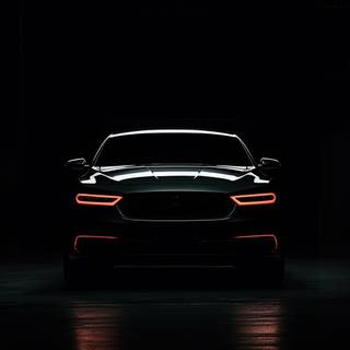 Car black phone wallpaper