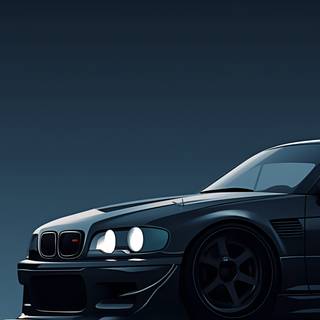 Dark cars iPhone wallpaper