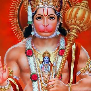 Hanumanji phone wallpaper