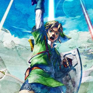 Skyward Sword phone wallpaper