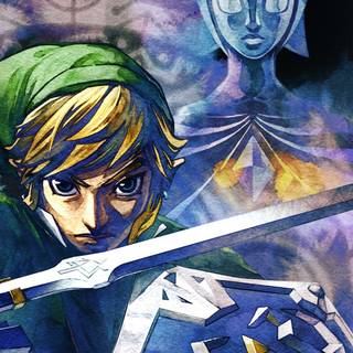 Skyward Sword phone wallpaper