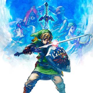 Skyward Sword phone wallpaper