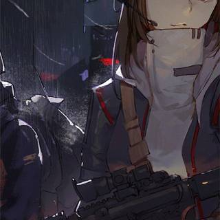 iPhone 14 Plus anime wallpaper