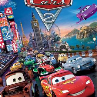 Cars 2 phone wallpaper