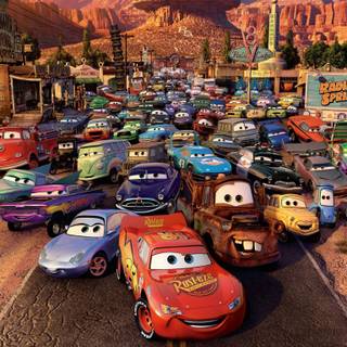 Cars 2 phone wallpaper