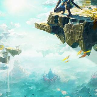 Zelda Tears of The Kingdom iPhone wallpaper