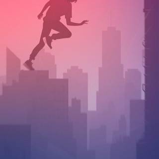 Leap of Faith iPhone wallpaper
