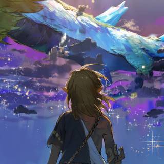 Zelda Tears of The Kingdom iPhone wallpaper
