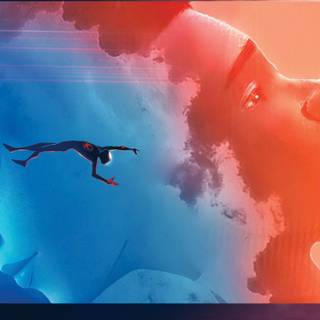 Miles Morales Gwen Stacy wallpaper