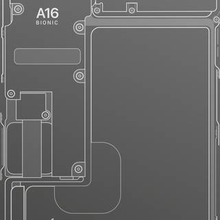 iPhone 14 Pro Max silver wallpaper