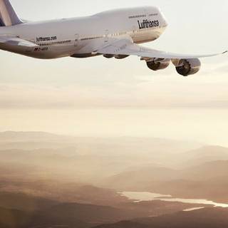 Boeing 747 phone wallpaper