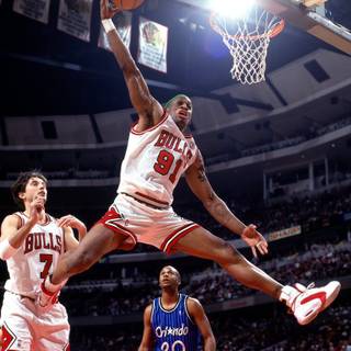 Dennis Rodman phone wallpaper