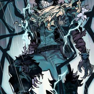 Vigilante Deku phone wallpaper