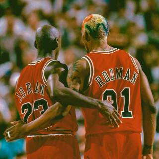 Dennis Rodman phone wallpaper