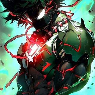 Vigilante Deku phone wallpaper