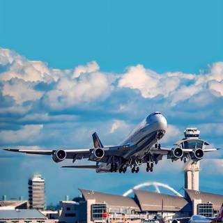 Boeing 747 phone wallpaper