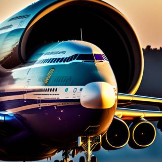 Boeing 747 phone wallpaper