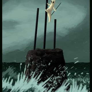 Rain World phone wallpaper