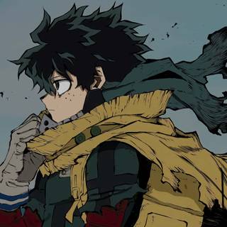 Vigilante Deku desktop wallpaper