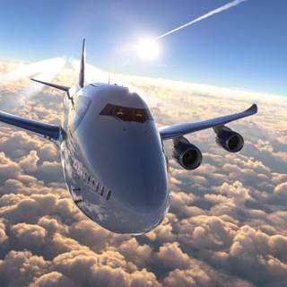 Boeing 747 phone wallpaper