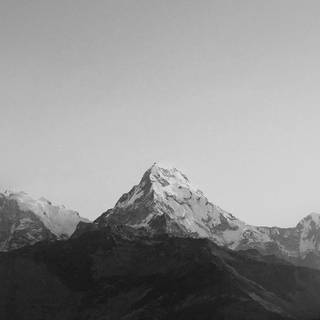 Dark mountain iPhone wallpaper