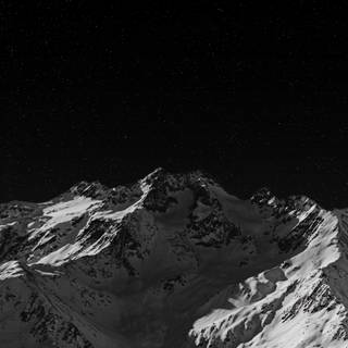 Dark mountain iPhone wallpaper