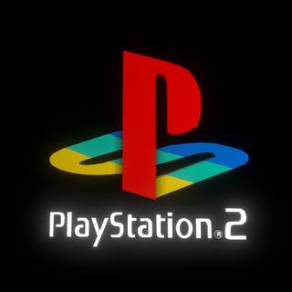 PS2 logo wallpaper