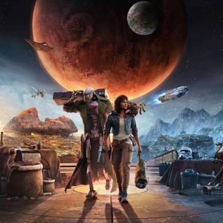 Star Wars Outlaws 4k wallpaper